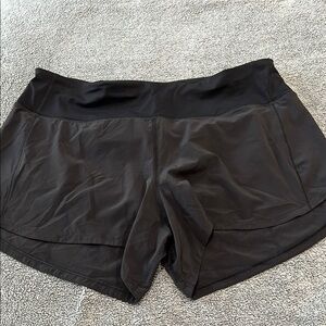 Women's Black Athletic Shorts
